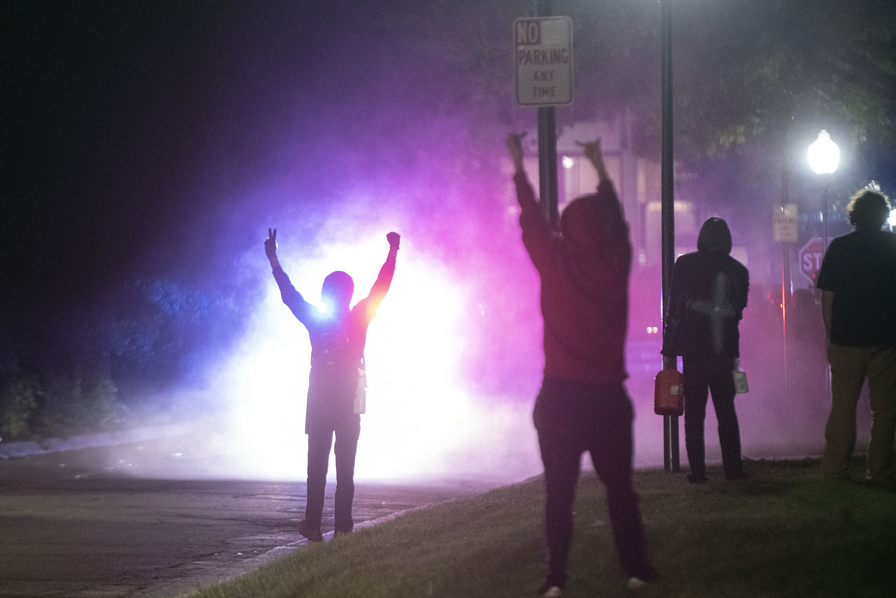 Early Morning Protest